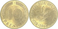 d  38366D~1.1 10 Pfennig  1966D bfr/stgl J 383