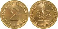 d 1.0 2 Pf 38163F~1.0 2 Pfennig 1963F stgl J 381