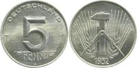 d 1.0 5 Pf 150652A~1.0 5 Pfennig DDR 1952A stgl./matt J1506