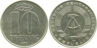 d  151072A~1.0 10 Pfennig  DDR 1972A stgl./matt J1510