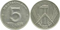 d 1.1 5 Pf 150652E~1.1 5 Pfennig DDR 1952E bfr/stgl/matt J1506