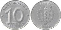     150350A~1.5 10 Pfennig  DDR 1950A vz/stgl. J1503 15,50 EUR Differenzbesteuert nach §25a UstG zzgl. Versand