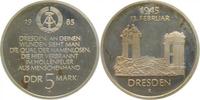     160185A~0.0 5 Mark  Ruine d.Frauenk. 1985A PP offen J1601 40,00 EUR Differenzbesteuert nach §25a UstG zzgl. Versand