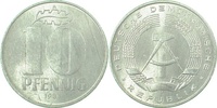     151083A~0.9 10 Pfennig  DDR 1983A stgl/matt fein J1510 95,00 EUR Differenzbesteuert nach §25a UstG zzgl. Versand