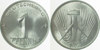 d 1.0 1 Pf 150552A~1.0 1 Pfennig DDR 1952A stgl./matt J1505