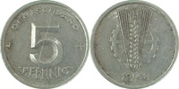  5 Pf   150248A~3.0P 5 Pfennig  DDR 1948A bfr/st dopp. Jahreszahl !! J1502 5,00 EUR Differenzbesteuert nach §25a UstG zzgl. Versand