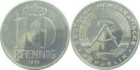 d  151083A~1.0 10 Pfennig  DDR 1983A stgl/matt !! J1510