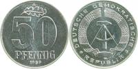 d  151289A~1.0a 50 Pfennig  DDR 1989A spgl. J1512