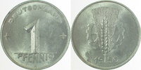 d 1.0 1 Pf 150150A~1.0 1 Pfennig DDR 1950A stgl./matt J1501