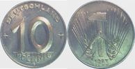 d 150753E~1.1a 10 Pfennig DDR 53E prf/st.EA J1507