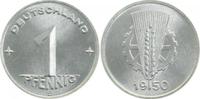 d 0.9 1 Pf 150150E~0.9 1 Pfennig DDR 1950E stgl./matt fein !! absolut TOP J1501