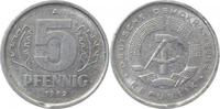 d 5 Pf 150982A~2.5b 5 Pfennig DDR 1982A ss/vz kl. Zainende J1509