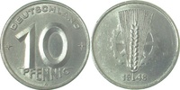 d 150348A~1.5 10 Pfennig DDR 1948A vz/stgl. J1503