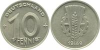     150349A~1.0 10 Pfennig  DDR 1949A stgl./matt J1503 130,50 EUR Differenzbesteuert nach §25a UstG zzgl. Versand