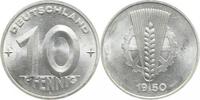 d 150350A~1.0 10 Pfennig DDR 1950A stgl./matt J1503