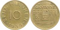     N80154-~1.2 10Franken 1954 prfr !! JN801 7,00 EUR Differenzbesteuert nach §25a UstG zzgl. Versand