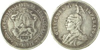 d 1/4 Rupie 711n01-~3.0b 1901 ss RS: mit Rf. J 711