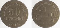 d  JN0418-~2.8 50 Pfennig Braunschweig 1918 ss+ JN04