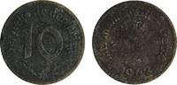 d JL01~3.5 10 Pfennig Litzmannstadt 1.Ausg.42 Mg. s/ss inkl. Expert.