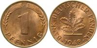 d 0.9 1 Pf 37648F~0.9 1 Pfennig  1948F stgl.fein !!! J 376