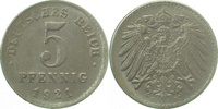 d 1.0 5 Pf 29721D~1.0 5 Pfennig 1921D stgl !! J 297