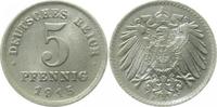 d 0.9 5 Pf 29715D~0.9 5 Pfennig 1915D stgl.fein!! J 297