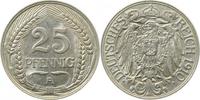 d  01810A~1.8 25 Pfennig  1910A vz+ J 018