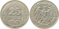 d 01812F~2.2 25 Pfennig 1912F f. vz J 018