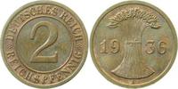d 1.2 2 Pf 31436A~1.2 2 Pfennig  1936A prfr J 314