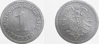 d 1.5 1 Pf 30017F~1.5 1 Pfennig 1917F vz/stgl J 300