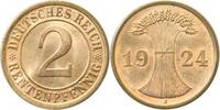 d 1.0 2 Pf 30724J~1.0 2 Pfennig 1924J stgl. J 307
