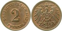 d 1.5 2 Pf 01112E~1.5 2 Pfennig 1912E vz/stgl J 011