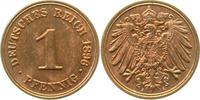 d 1 Pf 01096A~1.1a 1 Pfennig 1896A prfr/stgl EA !!! J 010