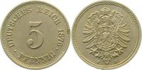 d 1.3 5 Pf 00376J~1.3 5 Pfennig 1876J f.prfr/prfr J 003