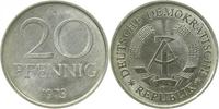 d PROB1511C-A 20Pfennig DDR Alu Probe 1973A extrem selten J1511b
