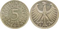 d 5 DM 38758D~1.5a 1958D vz/st Erstabschlag (EA)! !! J 387