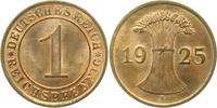 d 1.0 1 Pf 31325A~1.0 1 Pfennig 1925A stgl !!!! J 313