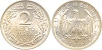 d 2 RM 32026D~1.0b 2 Reichsmark 1926D stgl!!!!! Aussergewöhnliches Exemplar !!! J 320