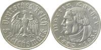d 2.2 5 RM 35333A~2.2 5 Reichsmark 1933A Luther fast vz !!! J 353