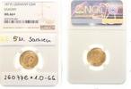 d 10 Mark 25773E~1.0-GG Johann Sachsen 1873E stgl.fein MS66 !!!!!! 257