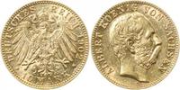 d 10 Mark 26302E~2.0-GG Albert, Sachsen 1902E vz !! 263