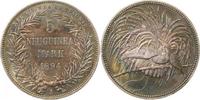  5 Mark   JN70794A~1.8-GG   Neuguinea 1894A vz+/vz/stgl, hübsche Patina ... 2785,00 EUR Differenzbesteuert nach §25a UstG zzgl. Versand