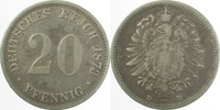 d 00573D~3.5 20Pfennig 1873D s/ss J 005