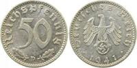 d 37241D~2.2a 50 Pfennig 1941D f.vz aus Erst Abschlag J 372