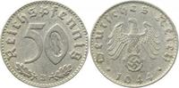 d 37244B~2.5b 50 Pfennig 1944B ss/vz kl. Kratzer in der 0. J 372