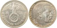 d 1.5 5 RM 36736E~1.5 5 Reichsmark 1936E vz/stgl !! J 367