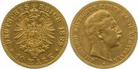 d 24989A~2.5 10 M Wilhelm II 1889A ss/vz inkl. Expertise, extrem selten !!! 249