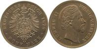 d 04276D~1.5-GG 5 Mark Ludwig II 1876D vz/stgl + NGC MS62 J 042