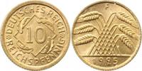 d 31725F~1.1 10 Pfennig 1925F prfr/ stgl selten i.d. Erhaltung J 317