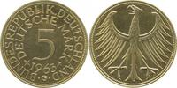  5 DM   38763G~0.1-GG   1963G PP min. Spuren  .200 Exemplare  J 387 320,00 EUR Differenzbesteuert nach §25a UstG zzgl. Versand